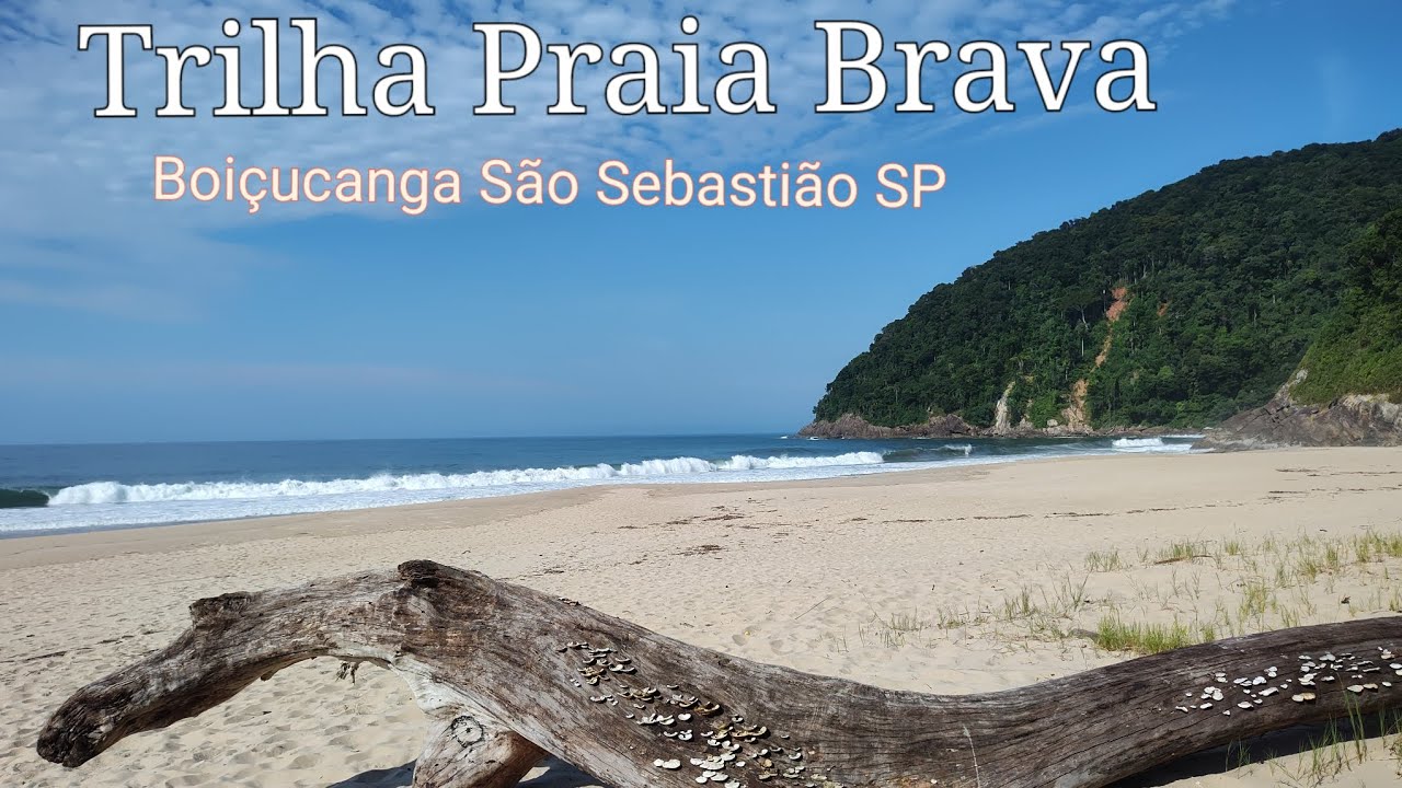 Trilha Praia Brava em Boiçucanga São Sebastião SP passando por Parque estadual da Serra do Mar