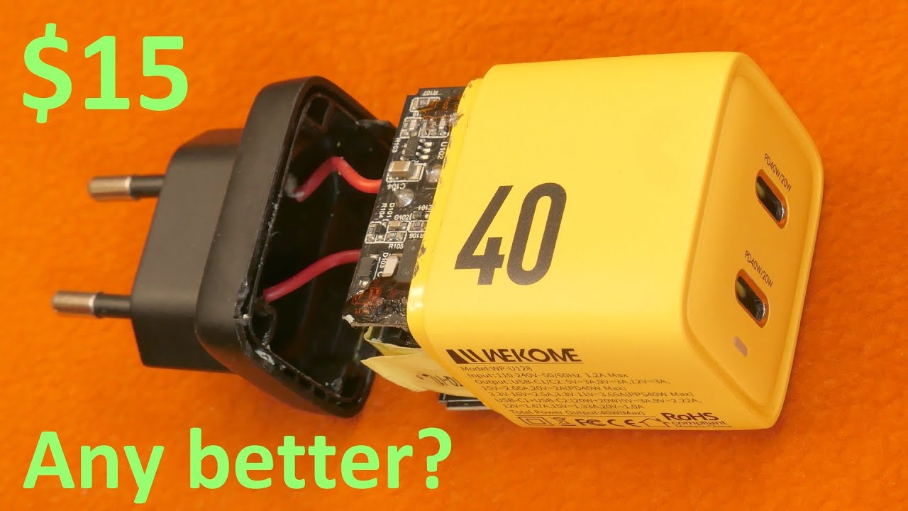 $15 aliexpress 40W USB-C charger test