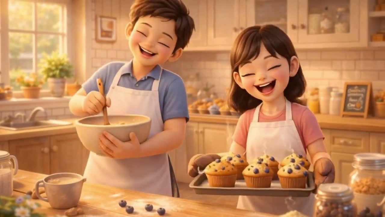 The muffin Man | Nursery Rhymes | Learn To Talk And Sing | Nursery Rhyme For Babies and Toddlers