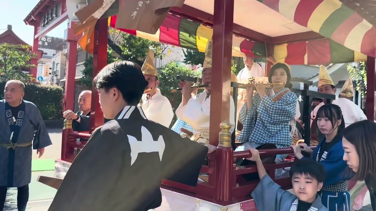 Asakusa Japan 浅草寺 白鷺の舞 令和七年十一月三日