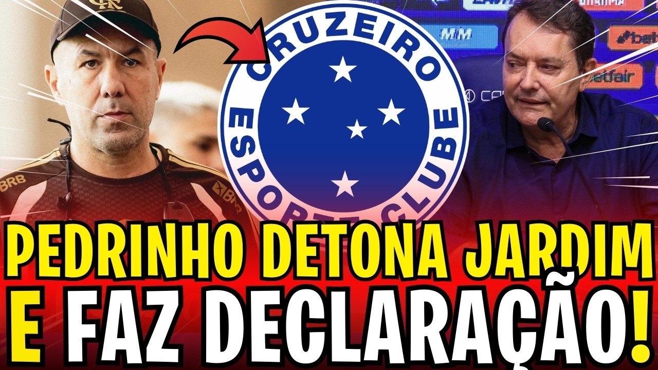 PEDRINHO BH DO CRUZEIRO FAZ ACUSAÇÃO DEVASTADORA CONTRA LEONARDO JARDIM DO FLAMENGO! NÃO ESPERAVA!