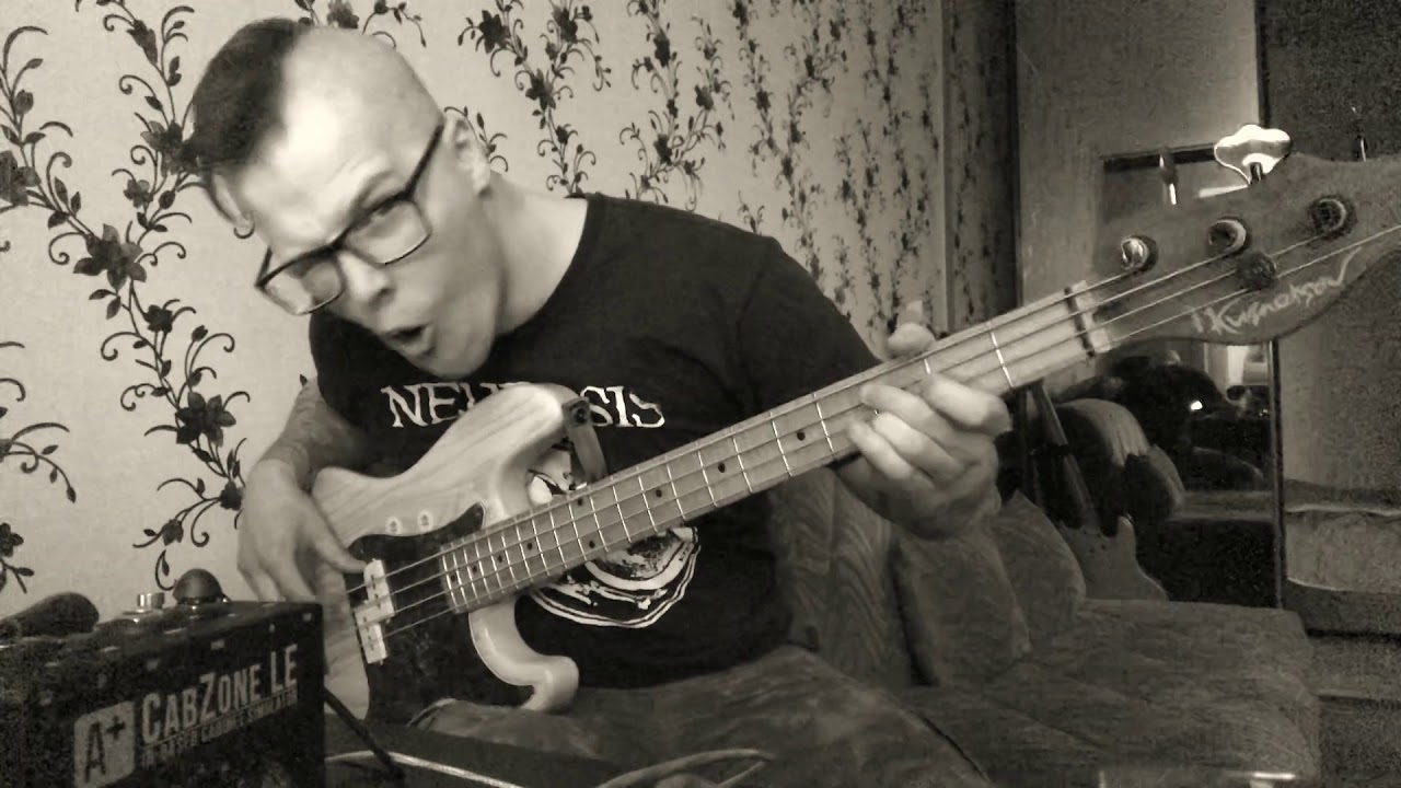 ария - раскачаем этот мир (bass cover)