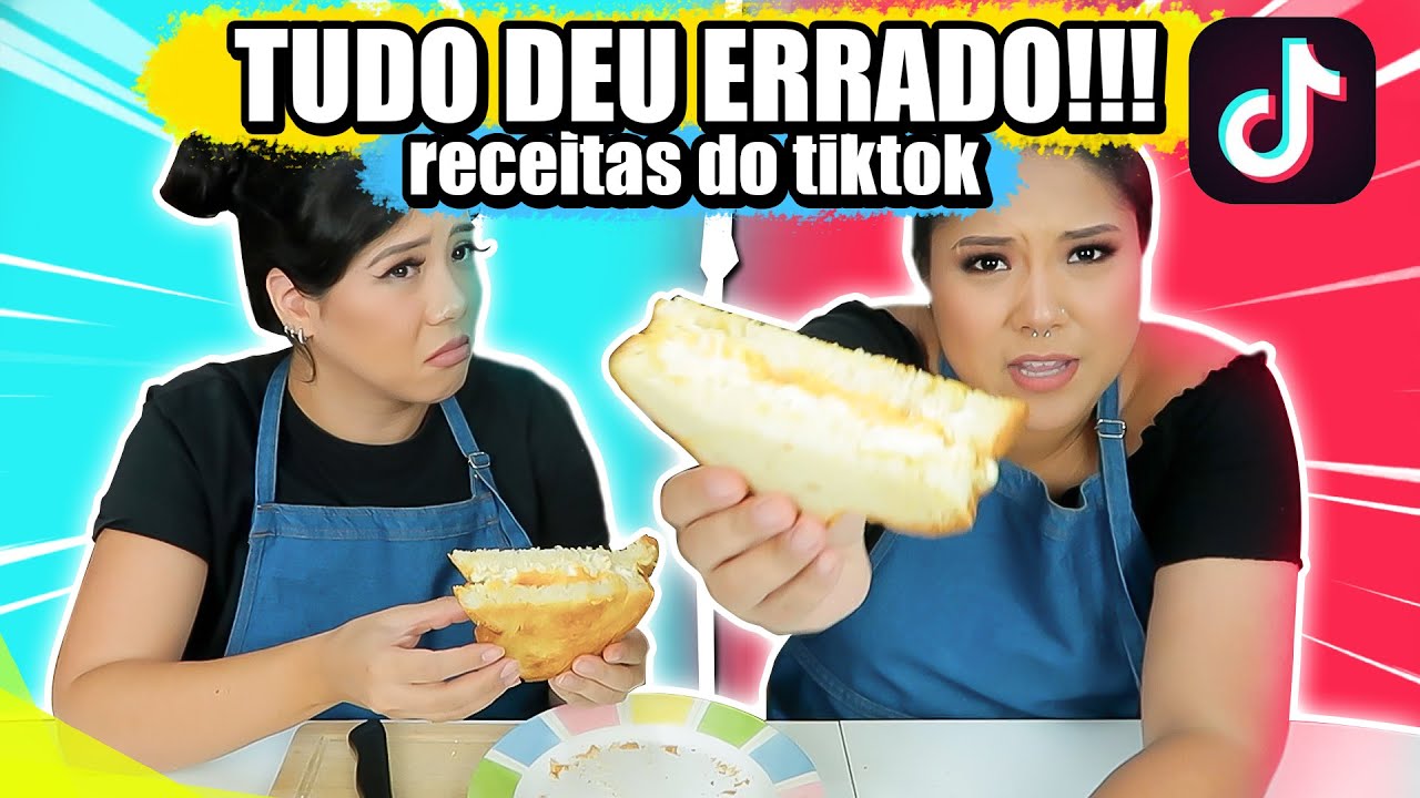 TESTANDO RECEITAS DO TIK TOK! *tudo deu errado* | Blog das irmãs