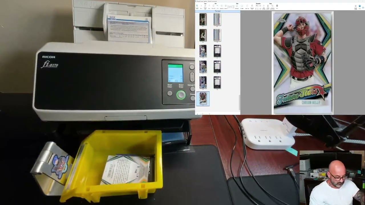 Fujitsu fi-8170 3D Printed Fix for Lines and Impressions on Back of Card!