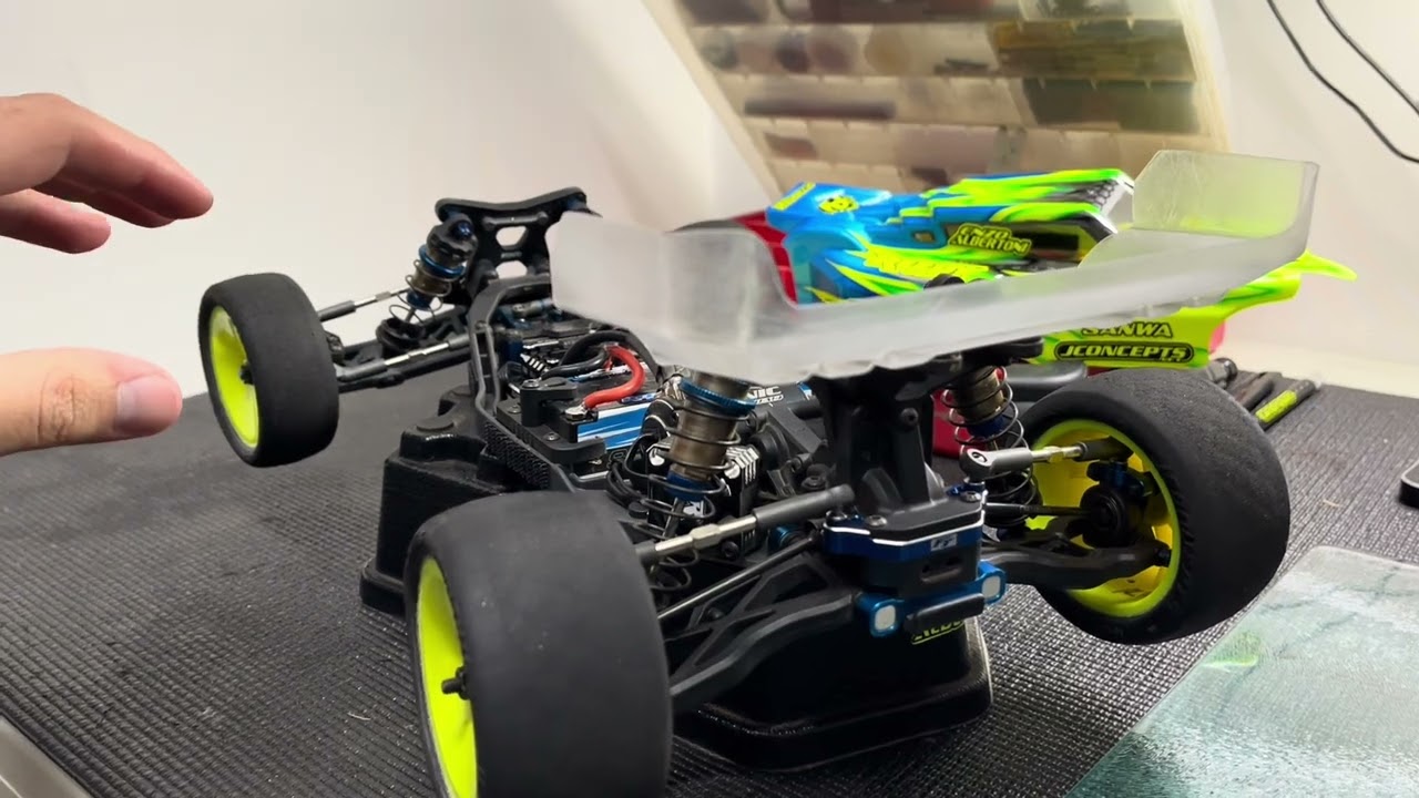 Team Associated B7 || Последующий анализ и изменения настроек