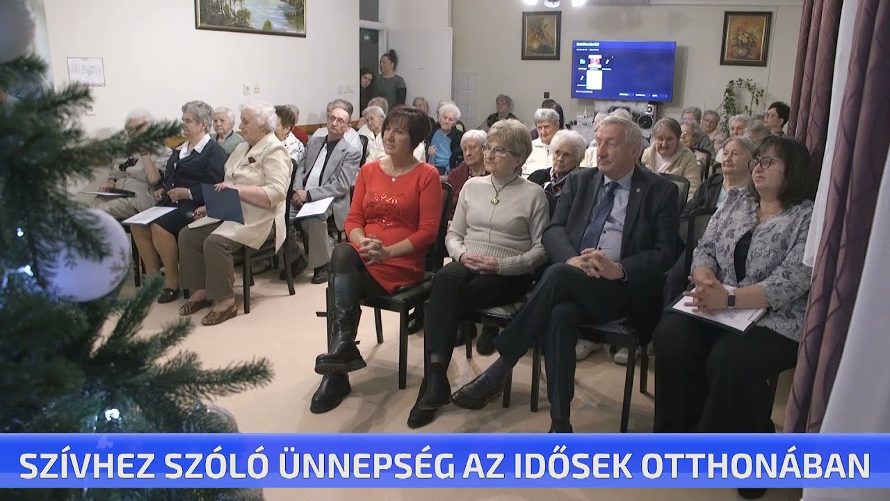 Szívhez szóló ünnepség az idősek otthonában