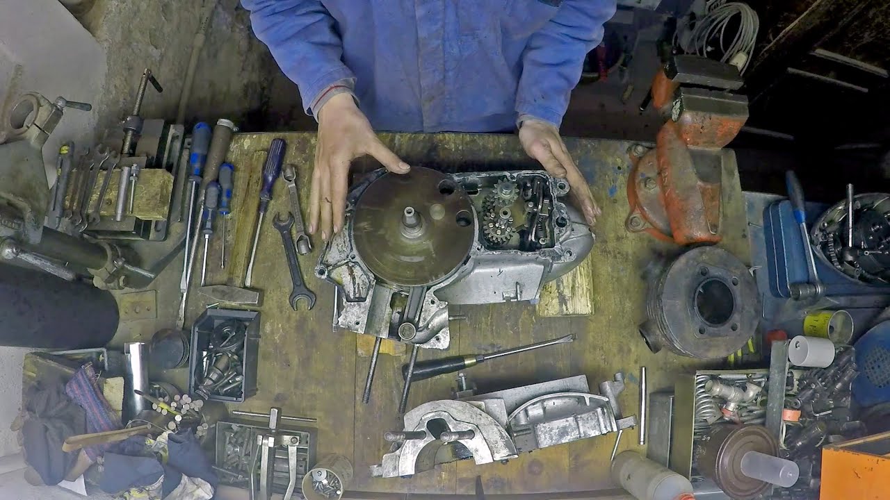 Jawa 250-353 GO Motoru / Dvakrát měř jednou řež! / Půlení motoru / Kartery po vyvaření / ČÁST 3