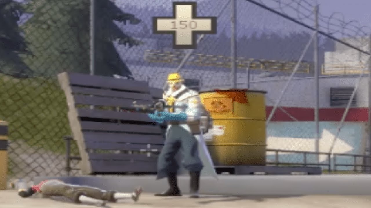 [TF2] Medic misses the crossbow bolt