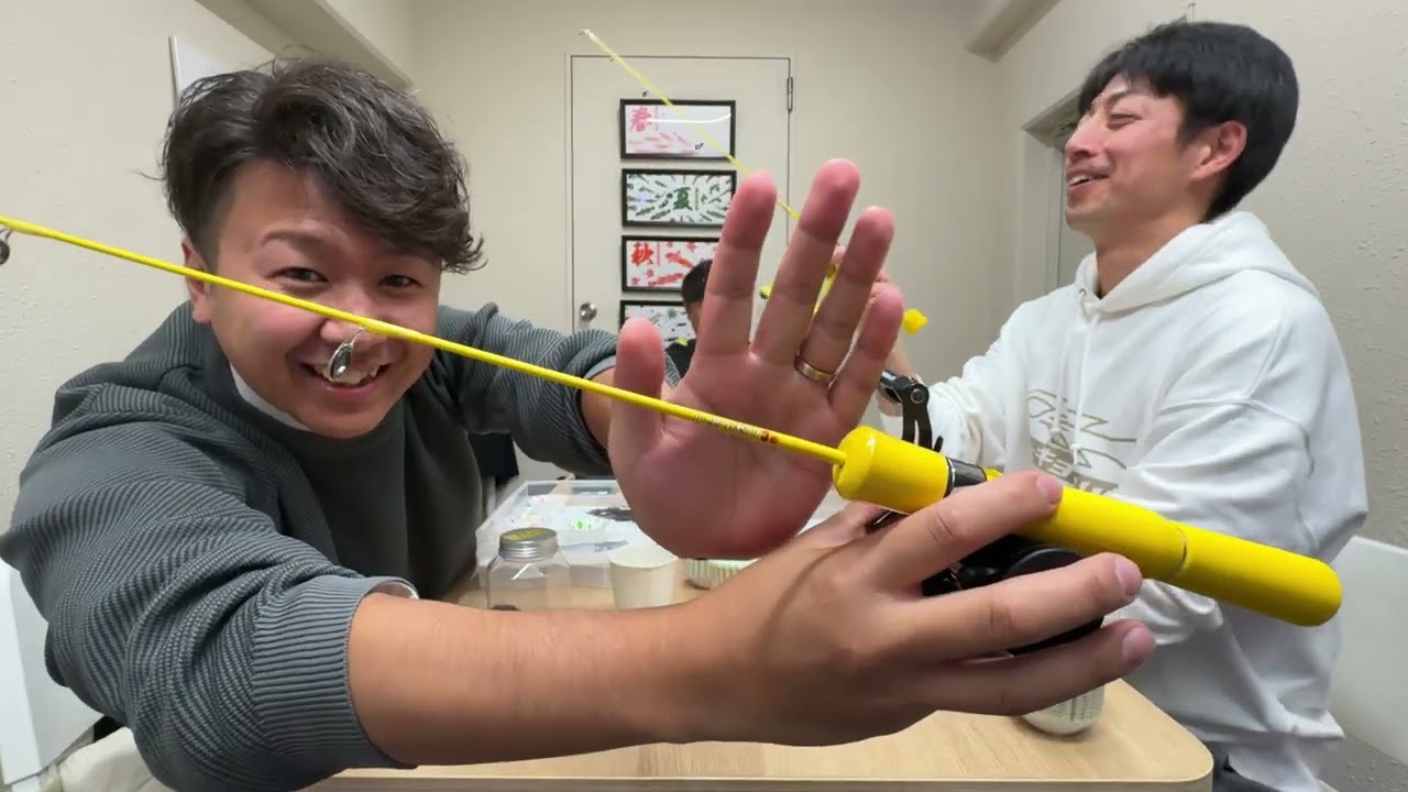 【釣りフェス2026】リールが付いた「ハッピーハゼつり3」