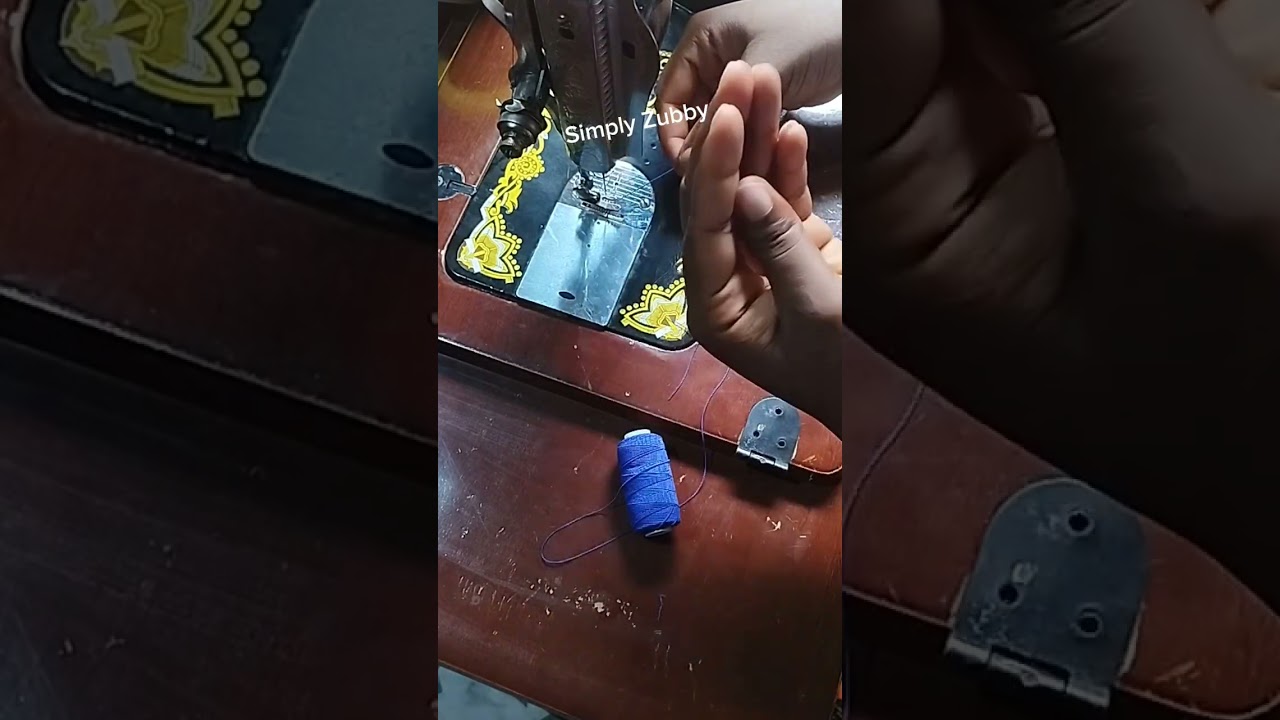 How to shirred (smoke) a dress with a manual black Head machine detailed video 