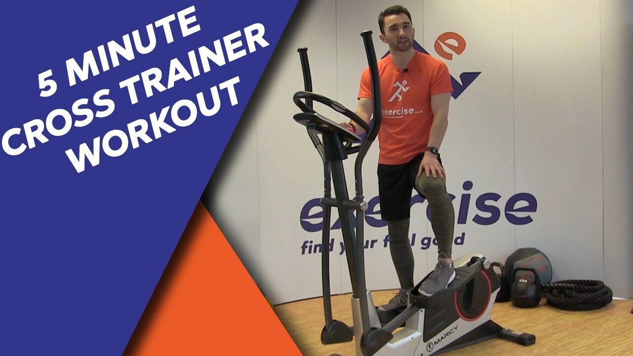 The HIIT Cross Trainer Workout You can Do in 5 Minutes! 🔥