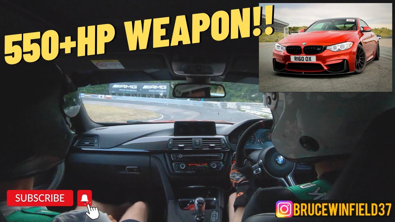 Nurburgring 550+BHP BMW F82 M4 Fast BTG Lap Nordschleife On Board