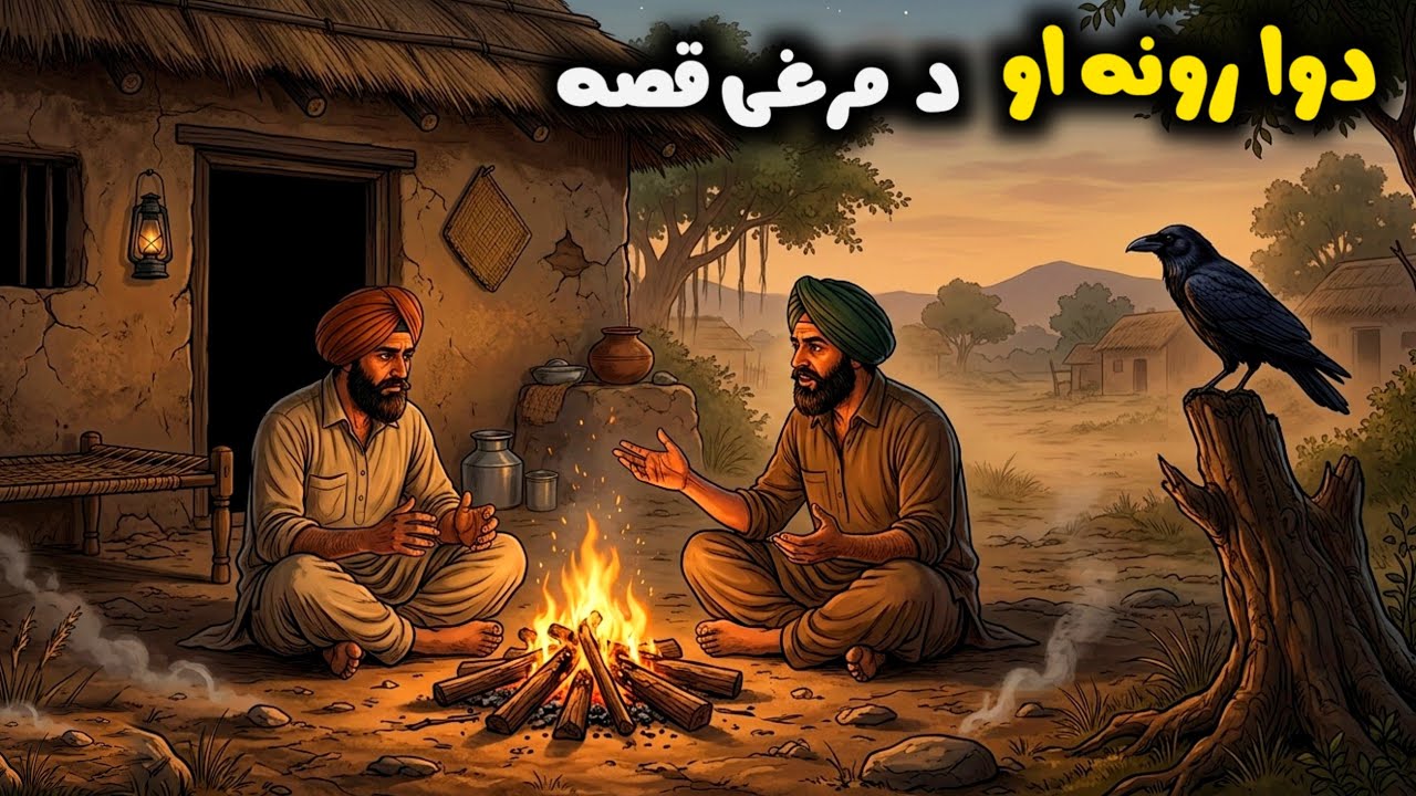 Da duwa Rorno Ao Da Marghi Qissa, Poshto Cartoon Moral Story, UD Story 