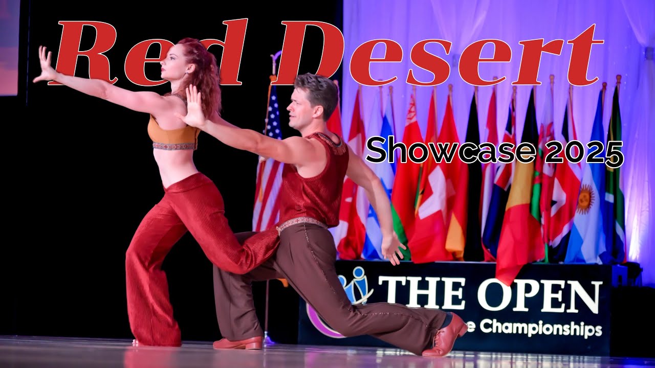 Red Desert | West Coast Swing Showcase 3rd Place | The Open 2025 | Chantelle & Joel