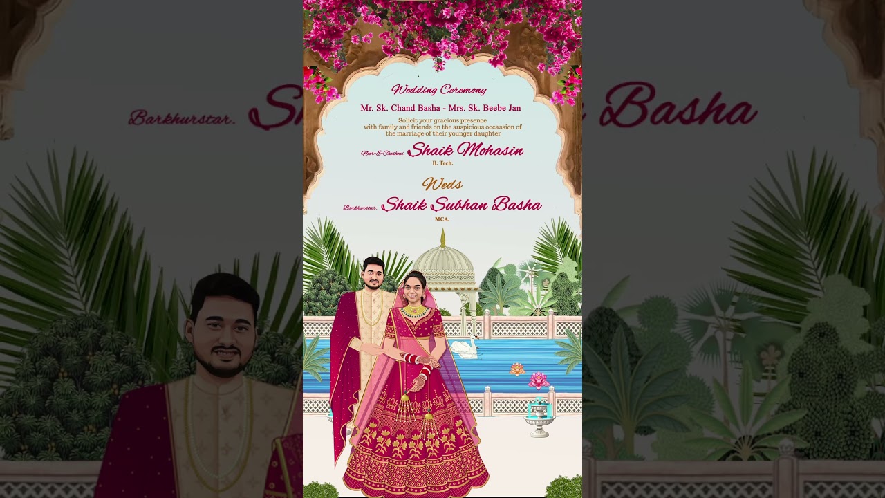 Muslim Wedding Video | Islamic Wedding invitation video | Wedding Video Template 2025- 26 Download