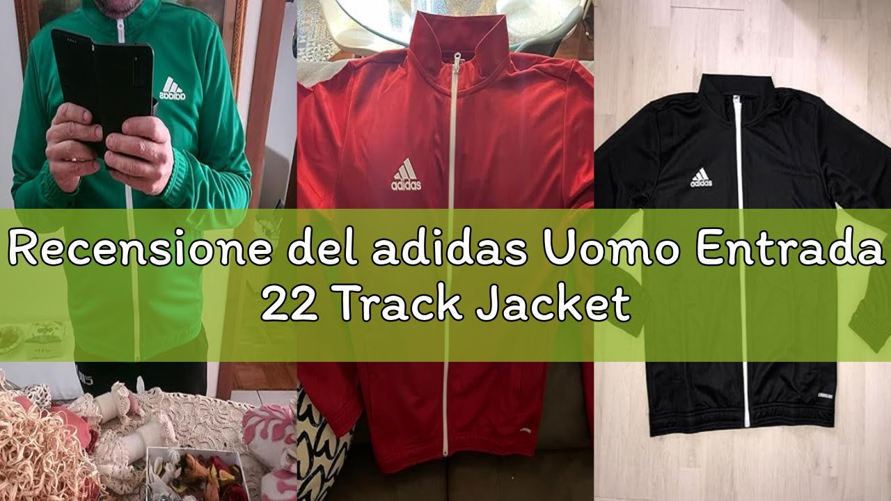 Recensione del adidas Uomo Entrada 22 Track Jacket