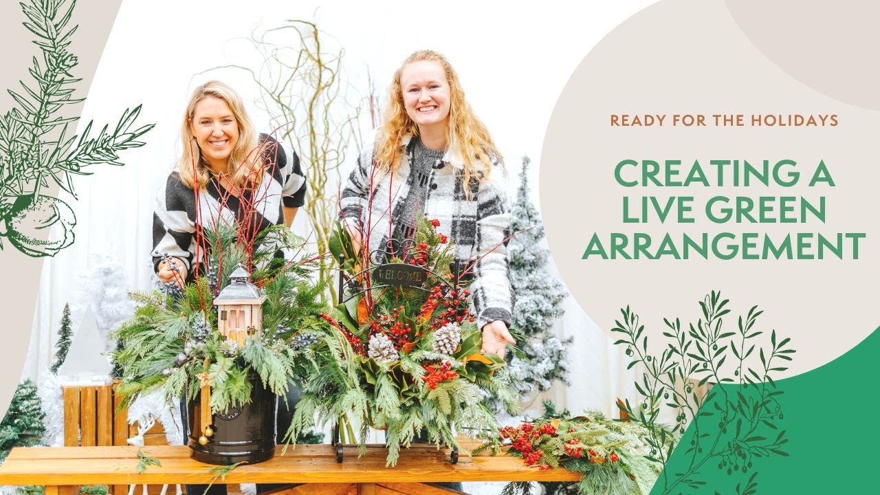 Creating a Live Green Arrangement