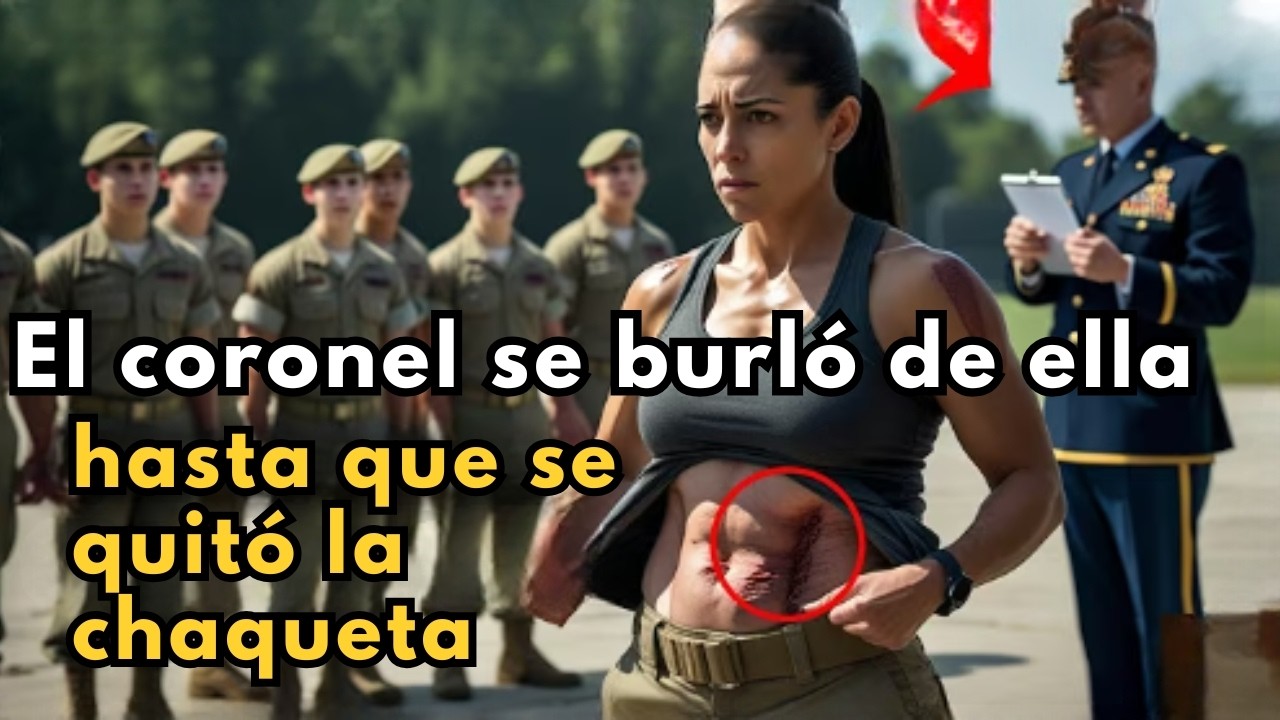 El coronel se burló de su excusa para no entrenar… hasta que se quitó la chaqueta y reveló cicatrice