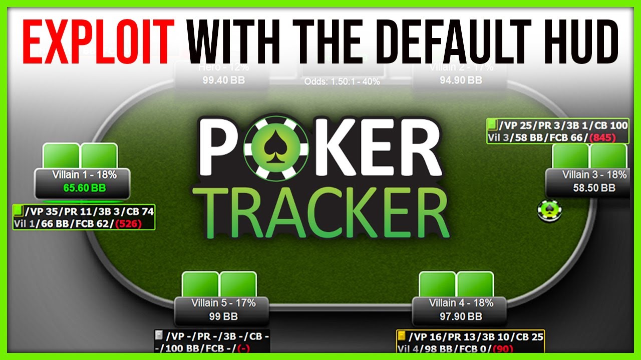 How to exploit with the PokerTracker 4 Default HUD - VPIP, PFR, 3bet and Cbet... oh my!