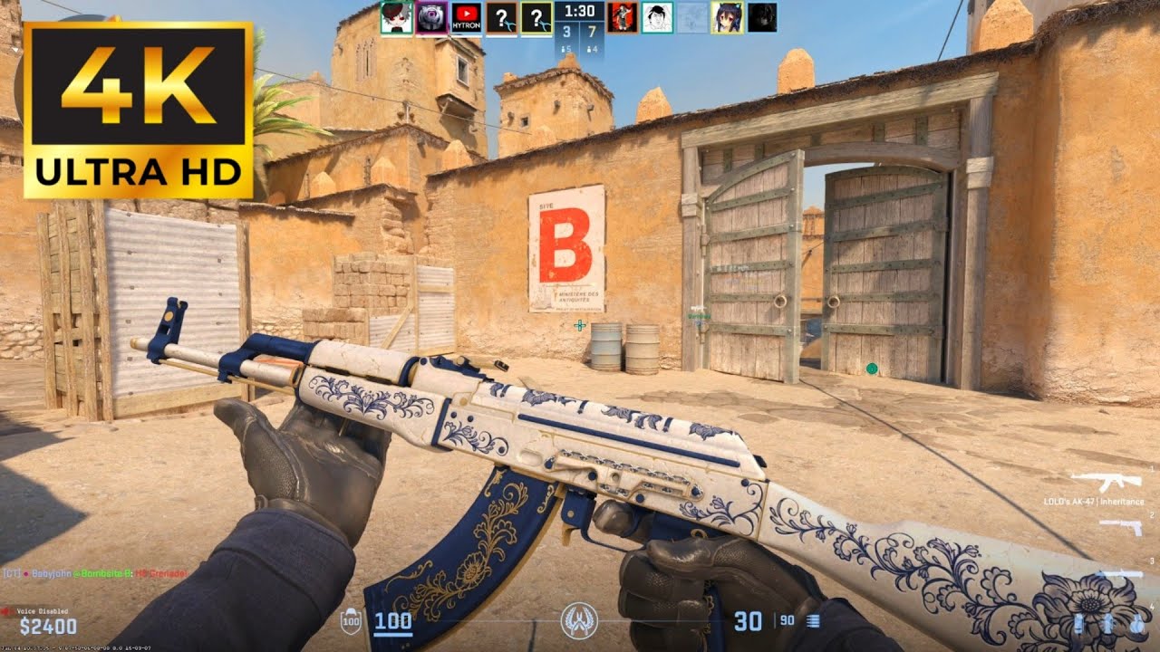 Counter Strike 2 Best Gameplay 4K (No Commentary)
