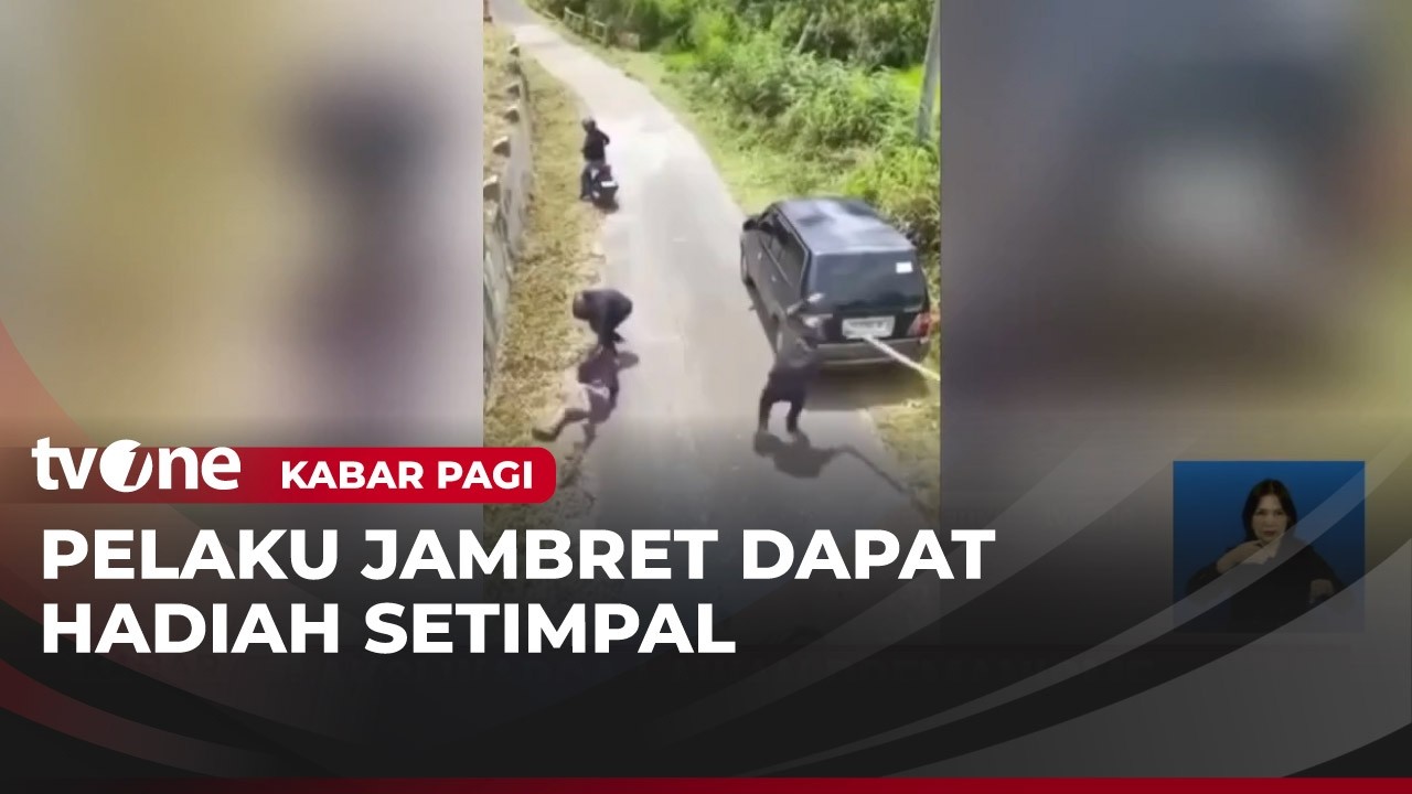 Aksi Sejumlah Warga Gagalkan Penjambretan | Kabar Pagi