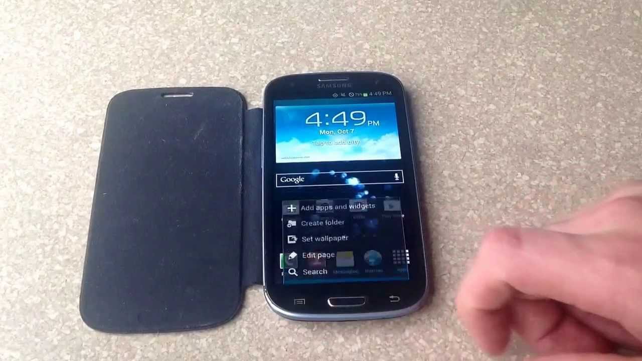 How to turn on / off battery percentage on a samsung galaxy s3