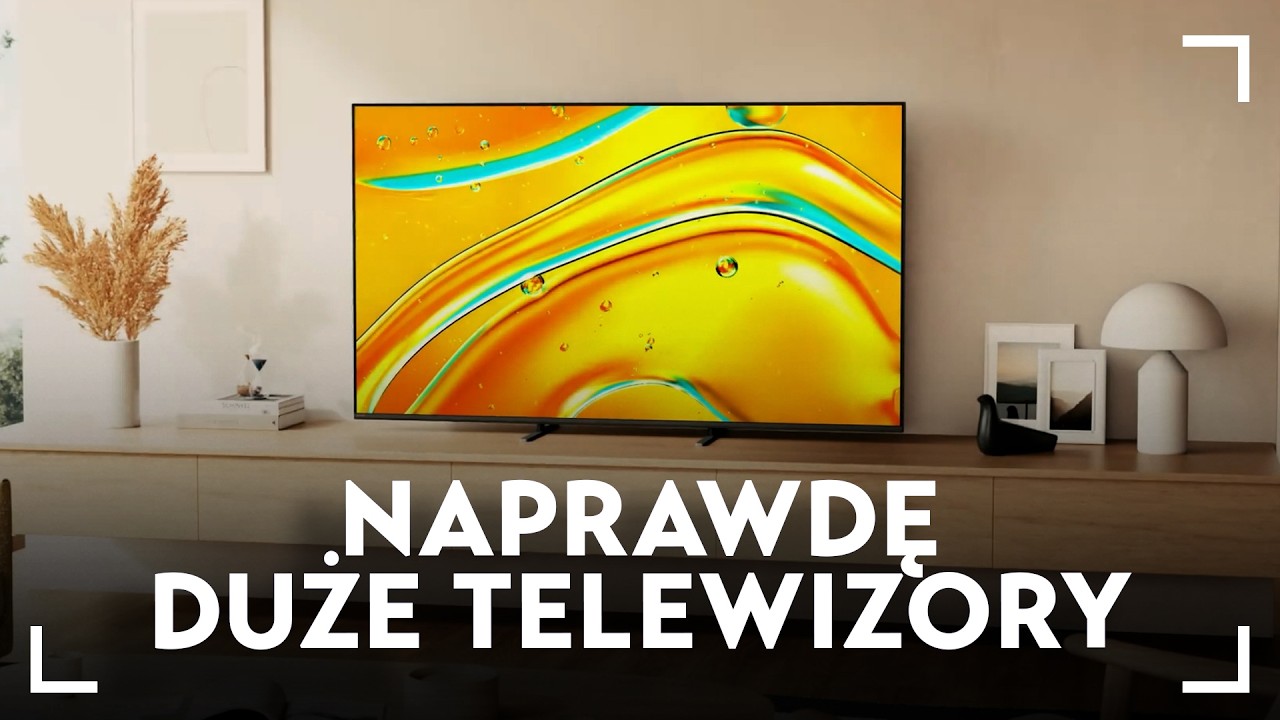 Ciebie też stać na duży telewizor! Zobacz tip top modele od 3 tys. zł