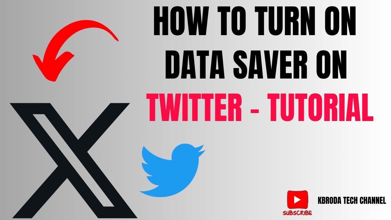 📲 How to Turn On Data Saver on Twitter (X) - 2024 Tutorial
