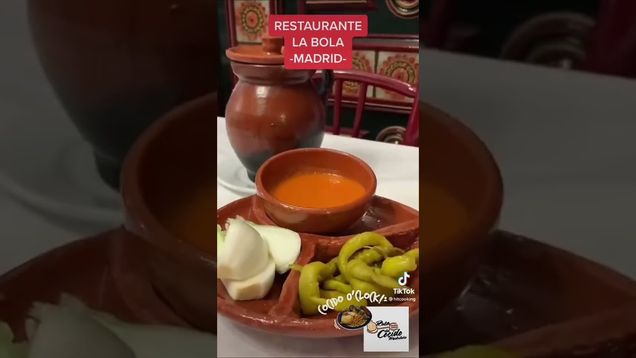 Cocido Madrile&ntilde;o en La Bola, un cl&aacute;sico de Madrid