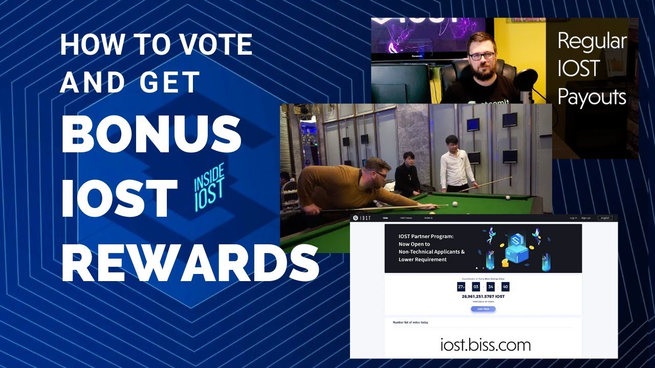 How & Why to Vote for IOST Nodes (and Get Bonuses) &ndash; Inside IOST Podcast