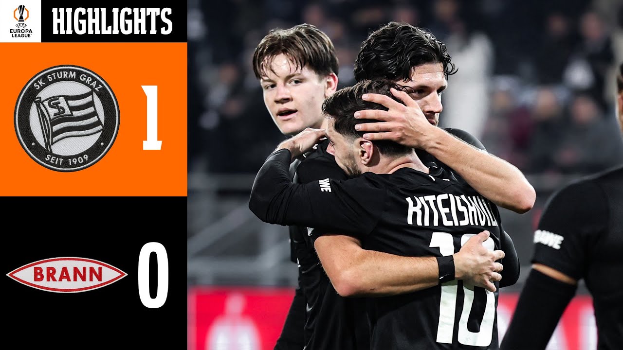 HIGHLIGHTS | SK Sturm Graz vs. SK Brann | 8. Spieltag