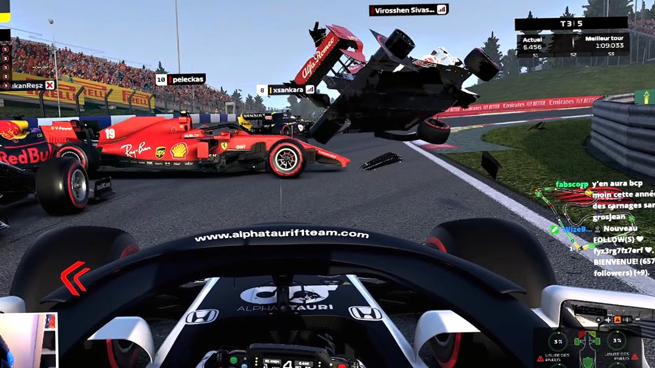 TU RIGOLES ENCORE, TU PERDS. - F1 2020 DIRTY DRIVERS