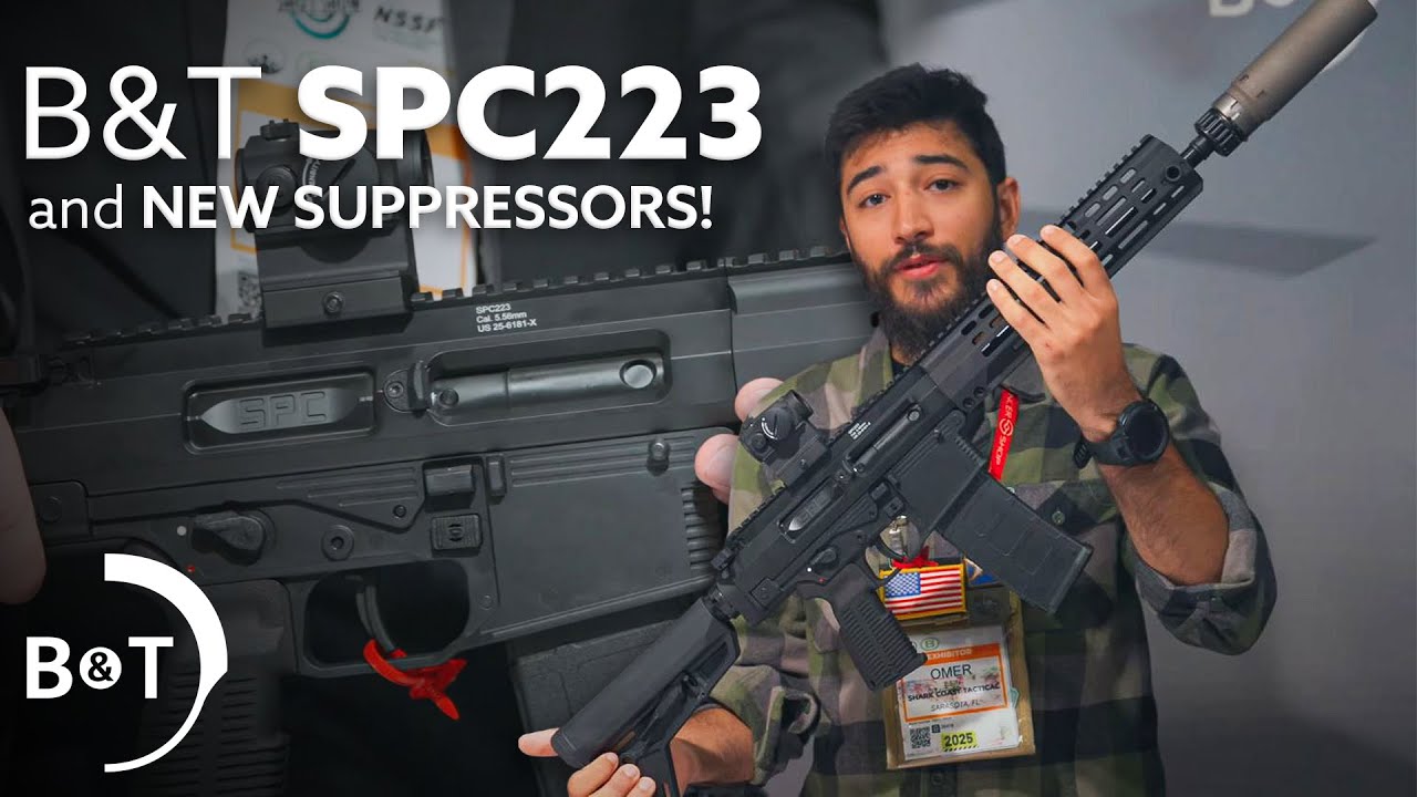 Новый SPC223 от B&T без отдачи? — SHOT Show 2025