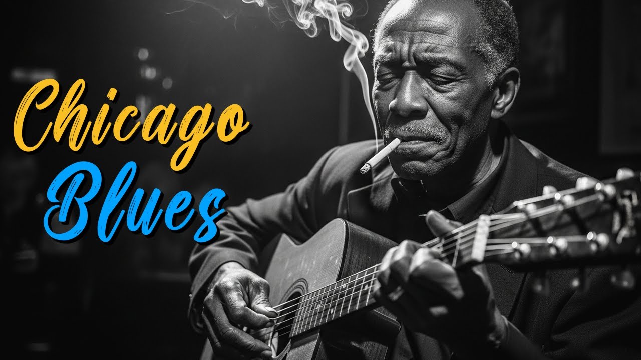 😔 Boxcar Chicago Blues for Freight Trains & Hobos | Midnight Blues Voice