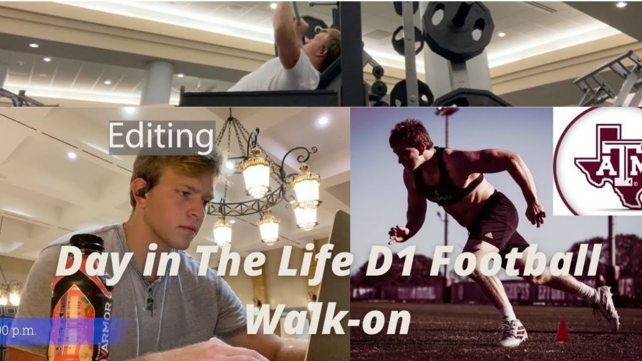 Day In The Life of A Texas A&M Football Walk-On