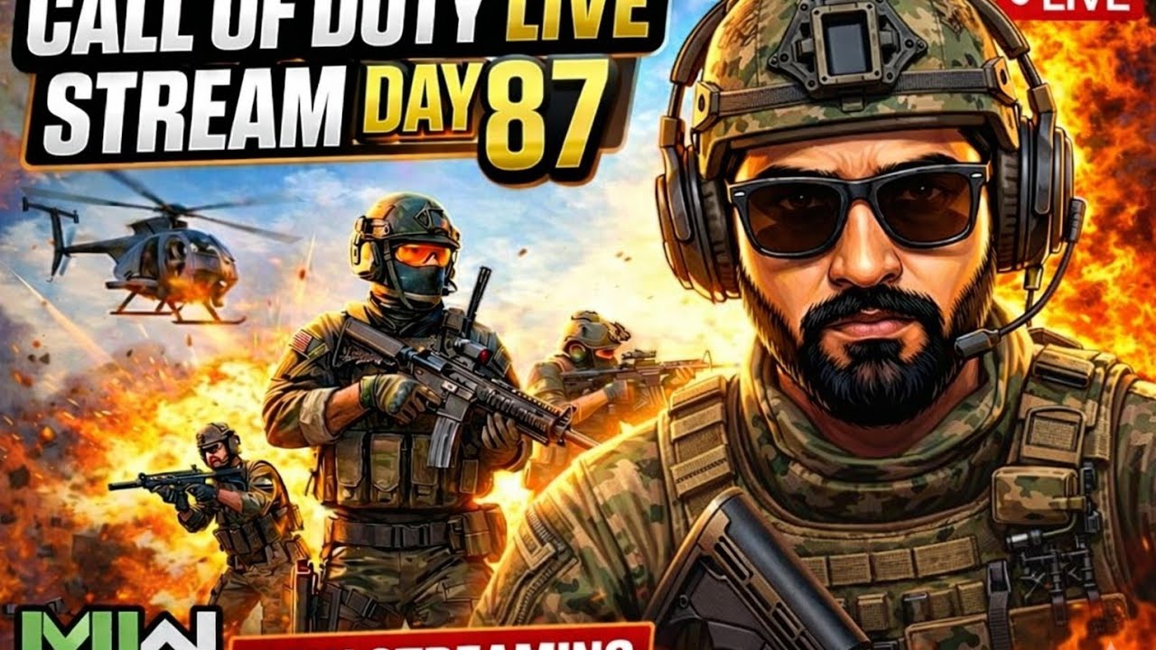 🔴 LIVE COD Gameplay | Grinding for Wins | Day 87 | Gaming With Shivansh