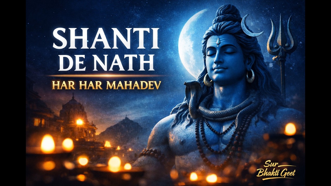 Shanti De Nath | Har Har Mahadev Bhajan | Soothing Shiv Bhajan for Peace & Inner Strength