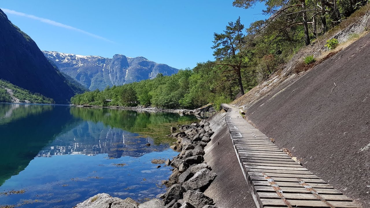 Kjeåsen - Tourist attractions Norway (4K UHD) Virtual Hike