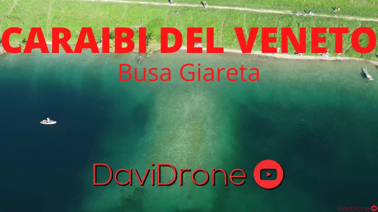 Caraibi del Veneto - Busa Giareta | Drone 4k