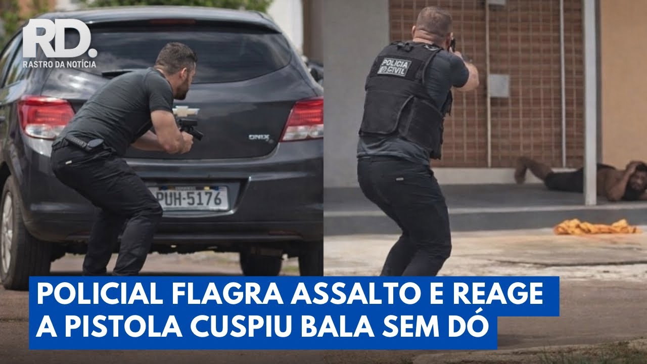 policial à paisana surpreende dupla em assalto e ação impressiona | Rastro da Notícia