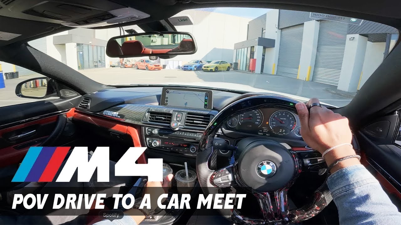 BMW M4 POV: Driving to a Car Meet in Melbourne!