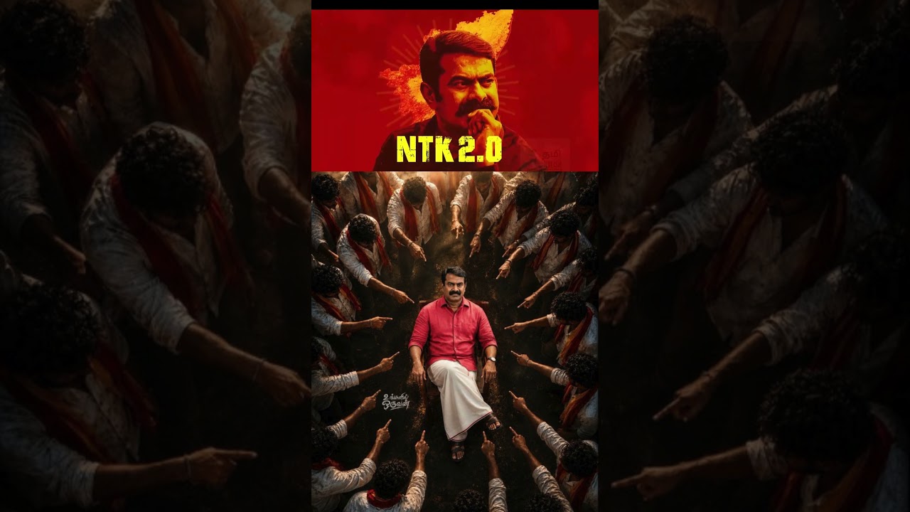 NTK Version 2.0 Activated.... ✊🏻🔥#tnpolitics #seeman #ntk #sattai