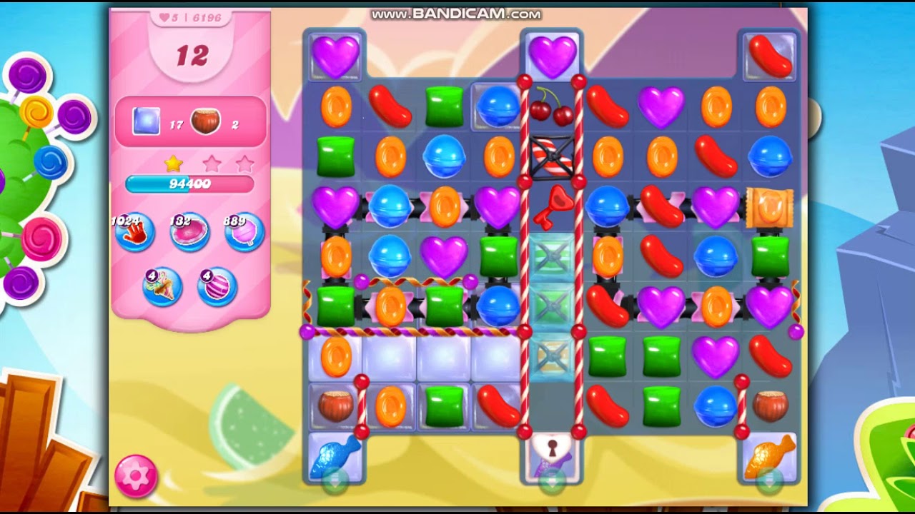 Candy Crush Level 6196 -27 Moves- No Boosters