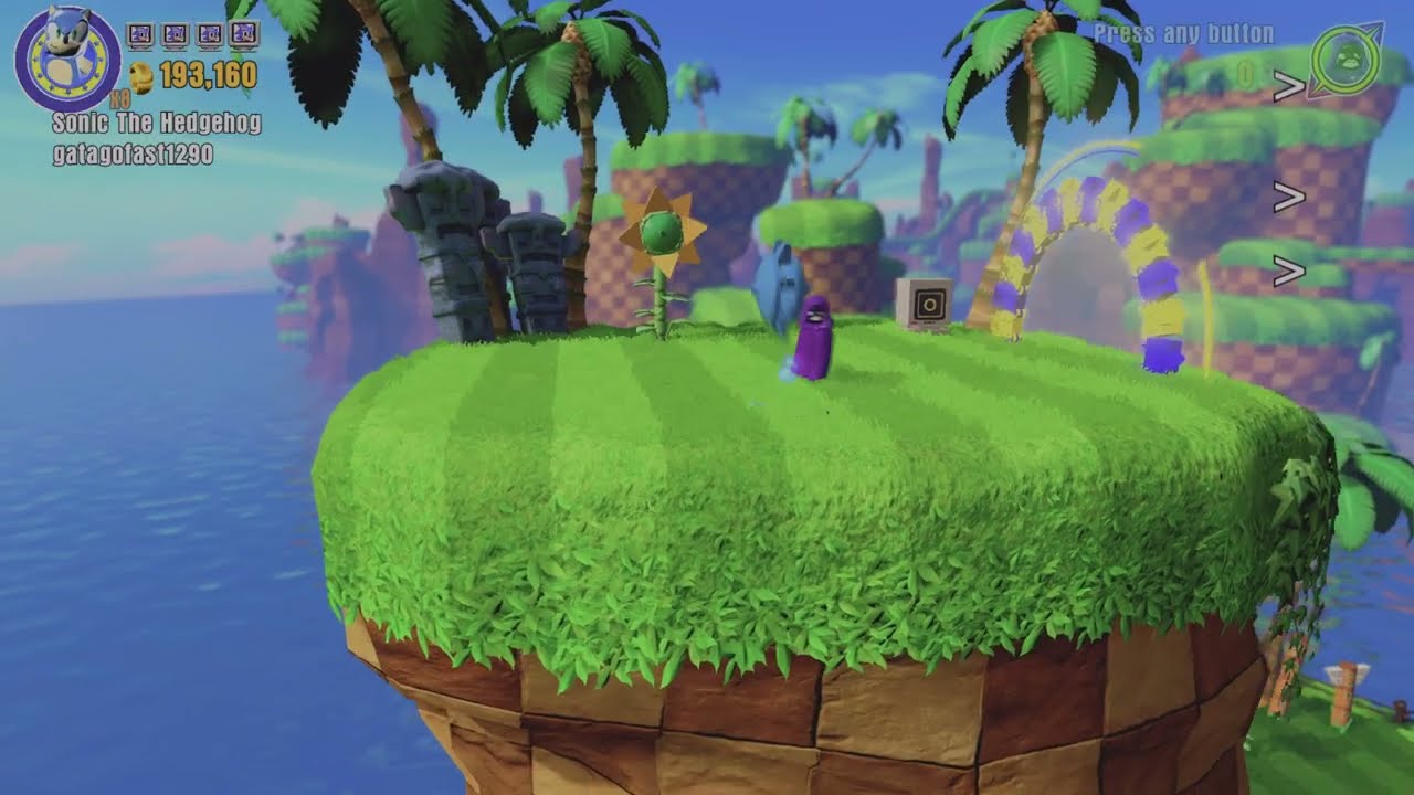Lego dimensions (100% guide) Sonic level pack free play!