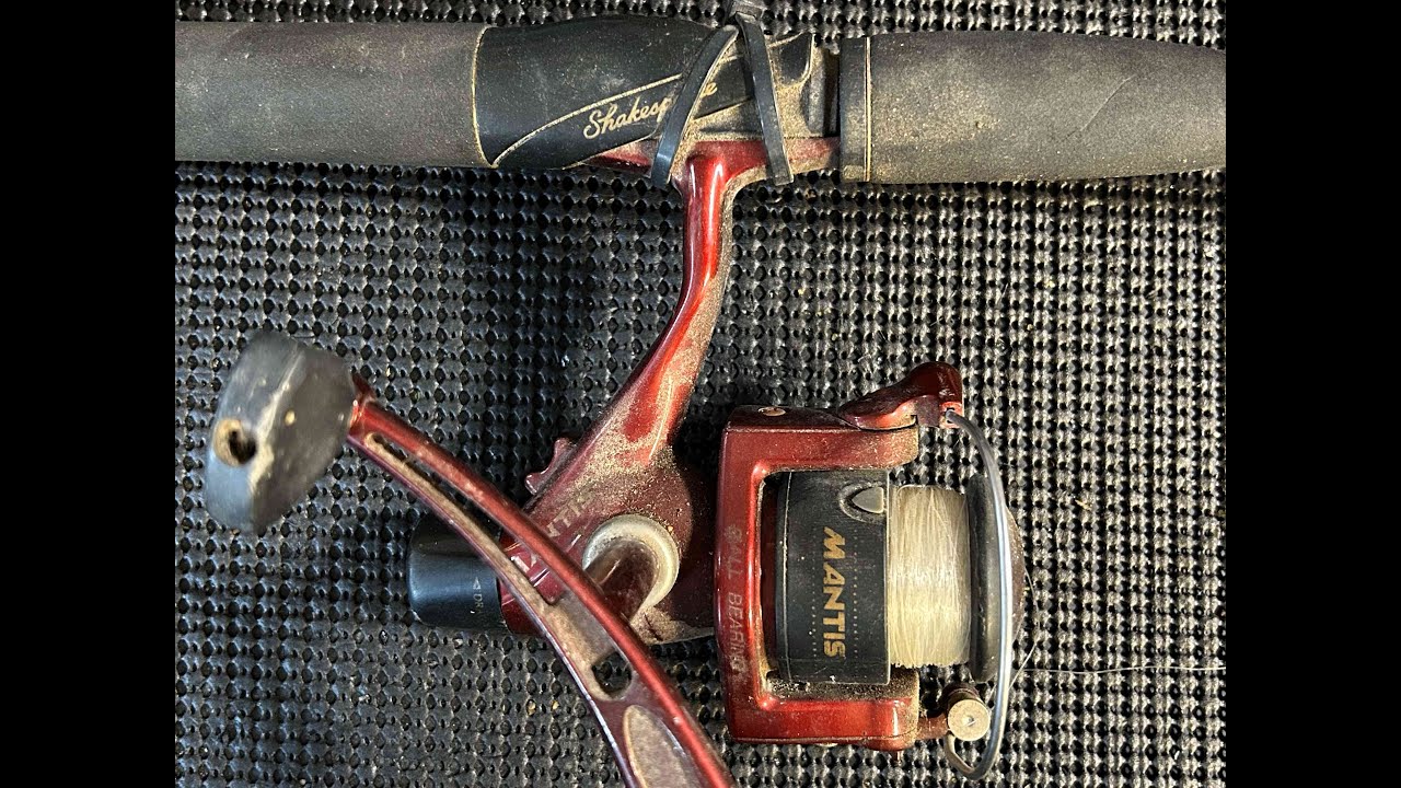 Shakespeare Mantis MN030R — Обслуживание и смазка — Young Martin's Reels