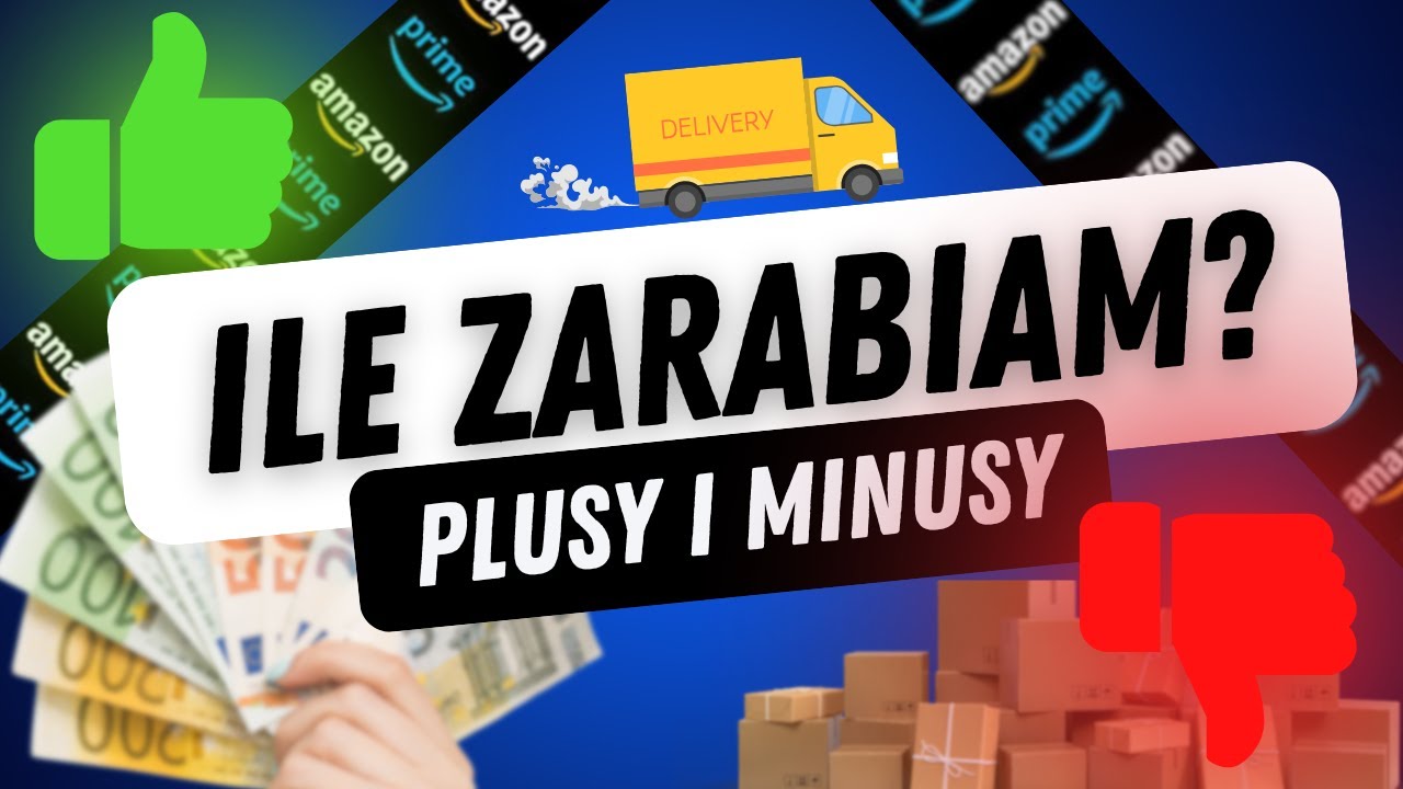 Ile Naprawdę Zarabia Kurier Amazon? 🚚💼 | Plusy i Minusy Pracy
