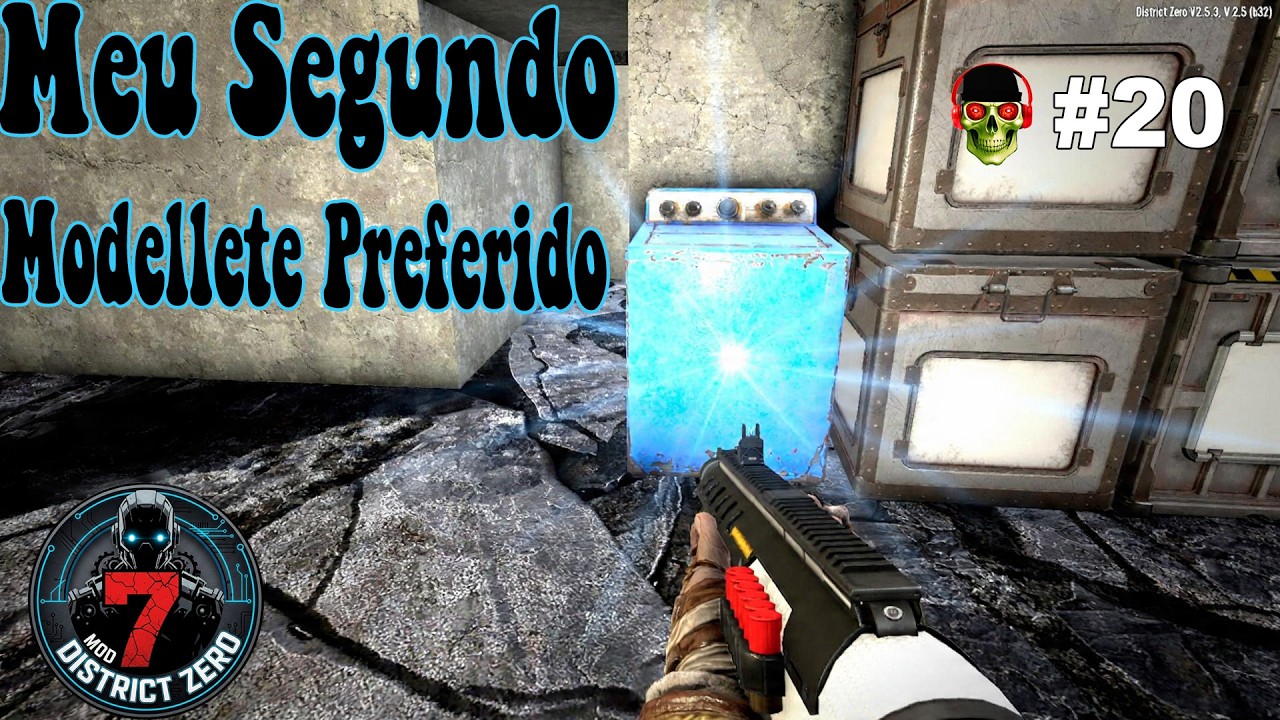 Segundo Modellete que eu MAIS Gosto  🤖 7Dtd MOD District Zero 🤖 Cap20