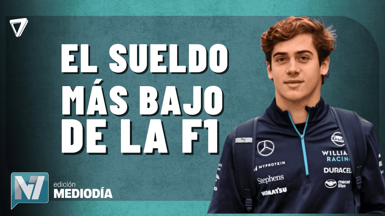 Franco Colapinto debutará en F1 con el SALARIO más BAJO