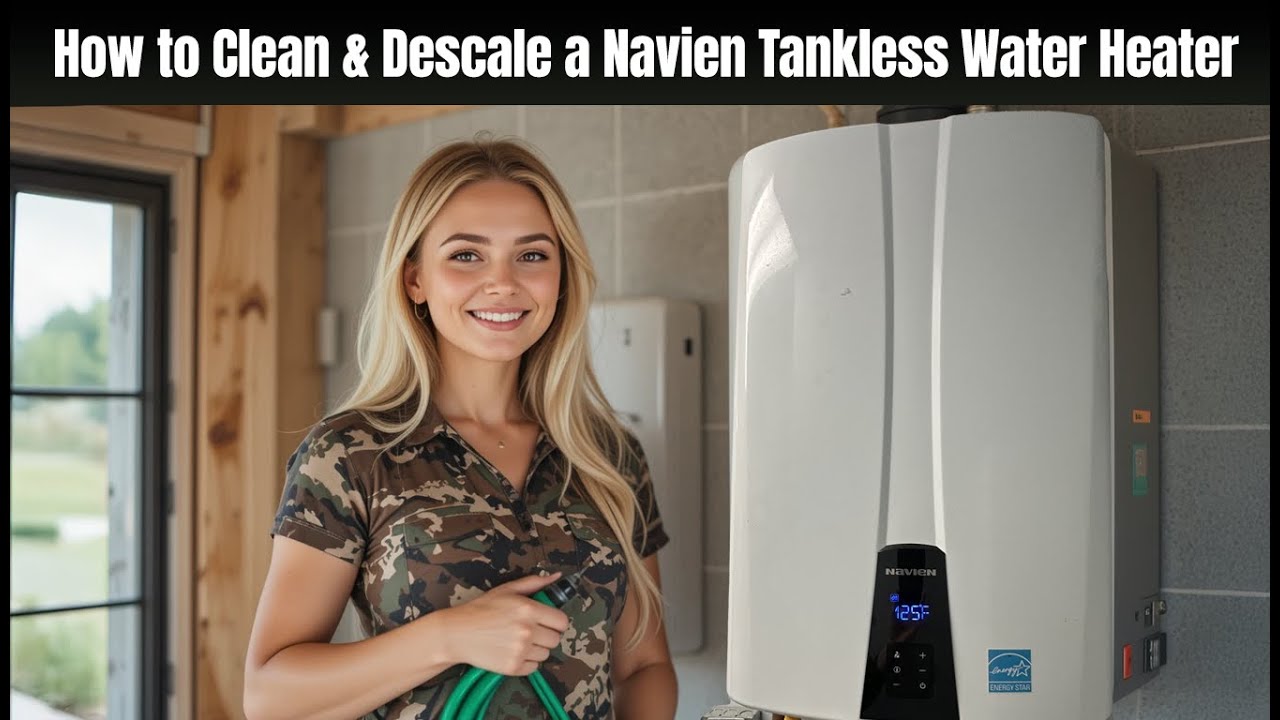 Как очистить и удалить накипь из проточного водонагревателя Navien | Простое обслуживание своими ...