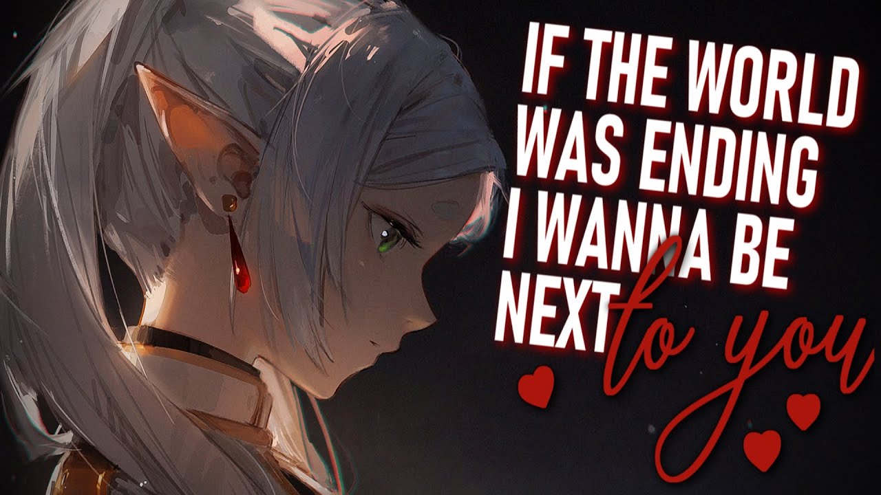Nightcore - Die With A Smile // lyrics